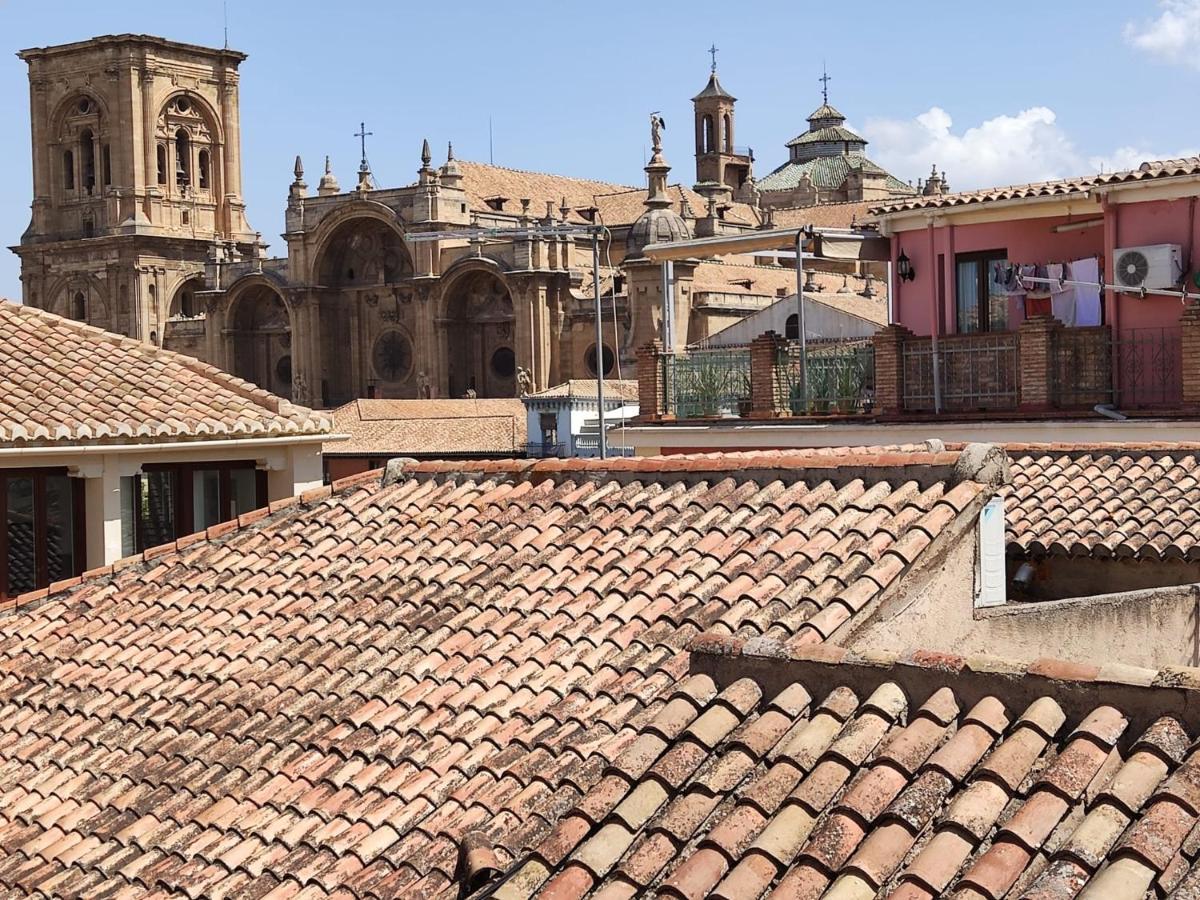 Atico Con Vistas En Granada Centro Apartment Exterior foto