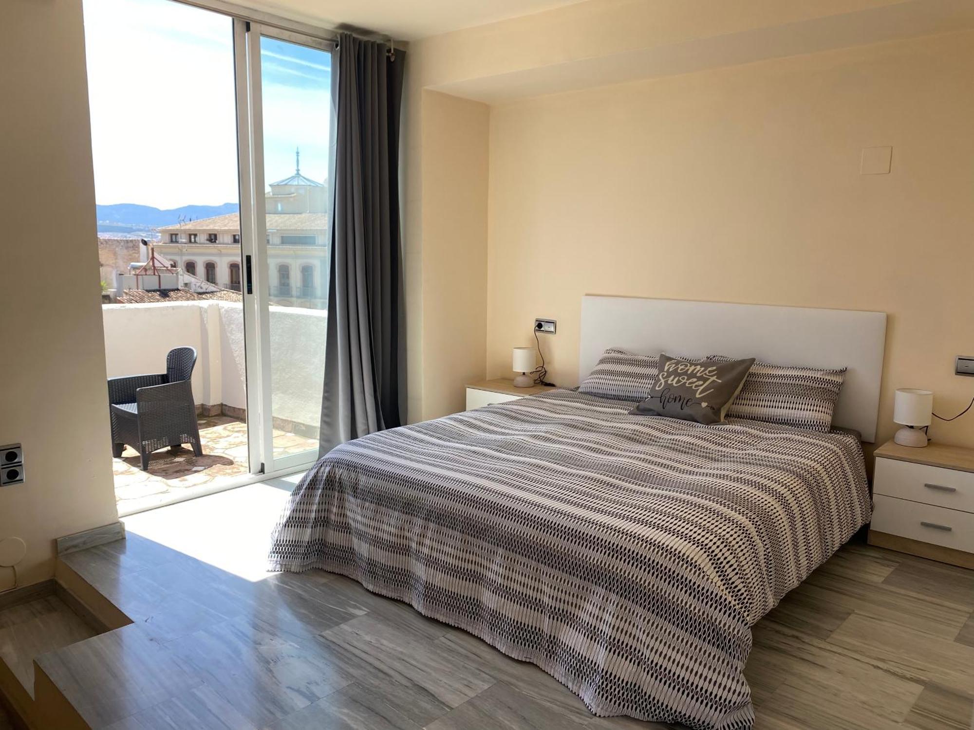 Atico Con Vistas En Granada Centro Apartment Exterior foto